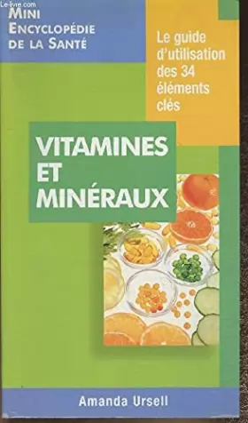 Couverture du produit · Vitamines et minéraux