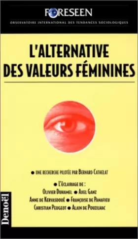 Couverture du produit · L'Alternative des valeurs féminines