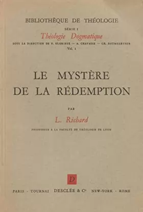 Couverture du produit · Le Mystère de la Rédemption (Bibliothèque de théologie)