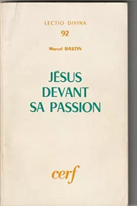 Couverture du produit · Jésus devant sa Passion
