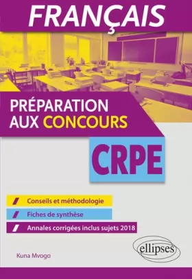 Couverture du produit · Français - Préparation aux concours CRPE