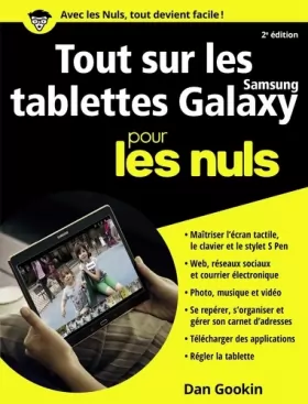 Couverture du produit · Tout sur les tablettes Samsung Galaxy pour les Nuls