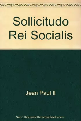 Couverture du produit · Sollicitudo rei socialis