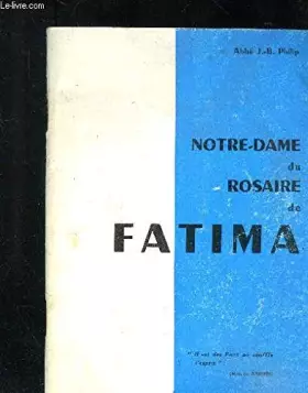 Couverture du produit · NOTRE DAME DU ROSAIRE DE FATIMA