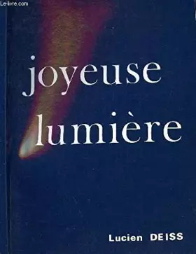 Couverture du produit · JOYEUSE LUMIERE