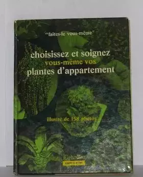 Couverture du produit · Choisissez et soignez vous même vos plantes d'appartement