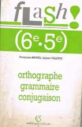 Couverture du produit · Orthographe Grammaire Conjugaison. 6eme, 5eme