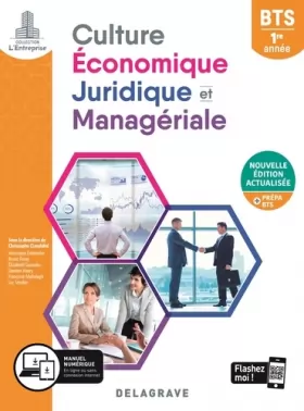 Couverture du produit · Culture économique, juridique et managériale (CEJM) 1re année BTS (2020) - Pochette élève