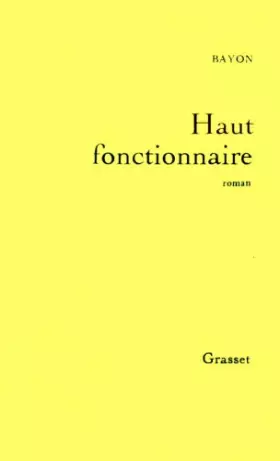 Couverture du produit · Haut fonctionnaire