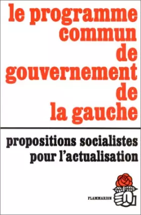 Couverture du produit · Le Programme commun de gouvernement de la gauche