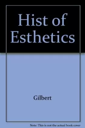 Couverture du produit · Hist of Esthetics