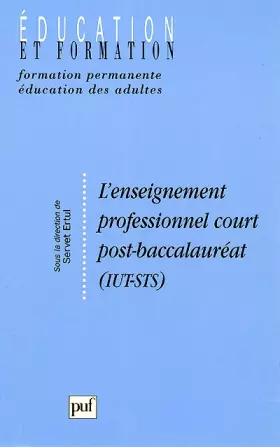 Couverture du produit · L'enseignement professionnel. Cours post-bac