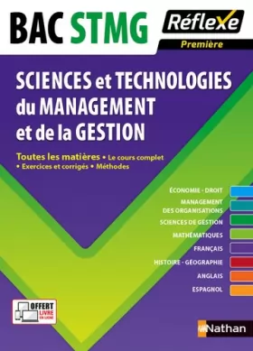 Couverture du produit · Toutes les matières 1re STMG - Sciences et Technologies du Management et de la Gestion