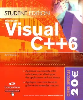 Couverture du produit · Visual C++6