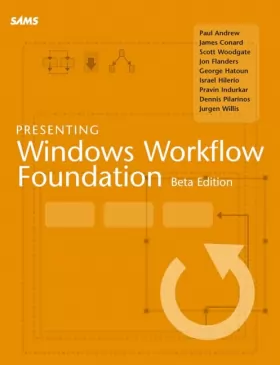Couverture du produit · Presenting Windows Workflow Foundation
