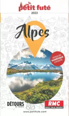 Couverture du produit · Guide Alpes 2022 Petit Futé