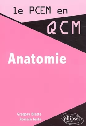 Couverture du produit · Anatomie