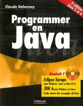 Couverture du produit · Programmer en Java (1Cédérom)