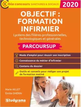 Couverture du produit · Objectif : formation infirmier via Parcoursup