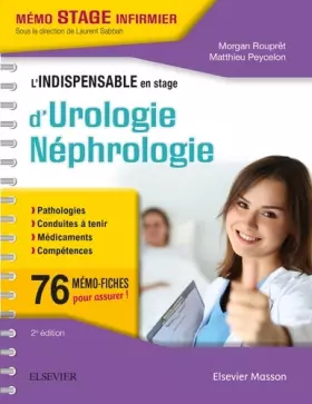 Couverture du produit · L'indispensable en stage d¿urologie-néphrologie: Nouvelle présentation