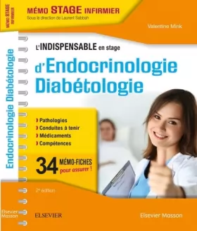 Couverture du produit · L'indispensable en stage d'Endocrinologie Diabétologie