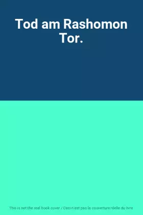 Couverture du produit · Tod am Rashomon Tor.