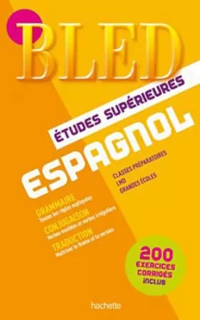 Couverture du produit · Bled Espagnol Études supérieures