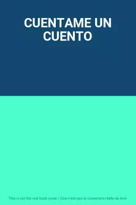 Couverture du produit · CUENTAME UN CUENTO