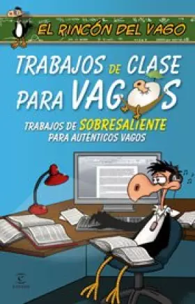 Couverture du produit · Trabajos de clase para vagos