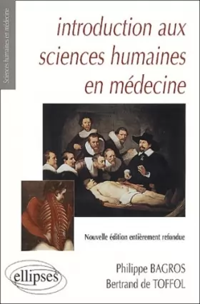 Couverture du produit · Introduction aux sciences humaines en medecine nouvelle édition