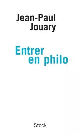 Couverture du produit · Entrer en philo