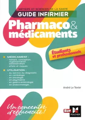 Couverture du produit · Guide infirmier pharmaco et médicaments