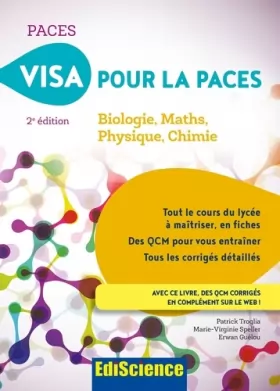 Couverture du produit · Visa pour la PACES - 2e éd. - Biologie, Maths, Physique, Chimie