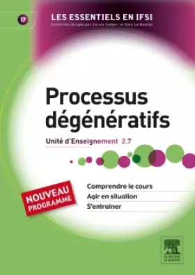 Couverture du produit · Processus dégénératifs: Unité d'enseignement 2.7