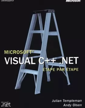 Couverture du produit · Microsoft Visual C++.Net Etape par Etape