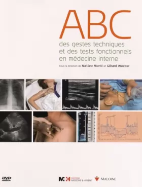 Couverture du produit · ABC des gestes techniques et des tests fonctionnels en médecine interne (1DVD)