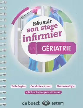 Couverture du produit · Réussir son stage infirmier en Gériatrie
