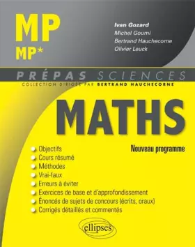 Couverture du produit · Maths MP/MP* Programme 2014