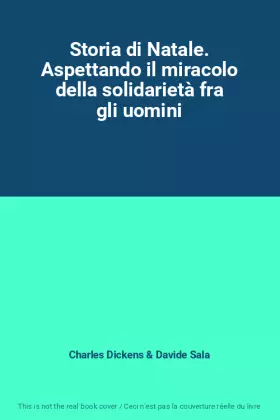 Couverture du produit · Storia di Natale. Aspettando il miracolo della solidarietà fra gli uomini