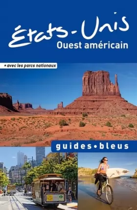 Couverture du produit · Guide Bleu États-Unis Ouest américain