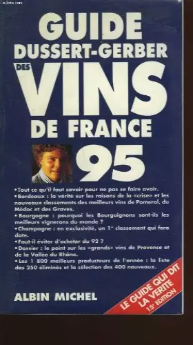 Couverture du produit · Guide Dussert Gerber des vins de France 1995
