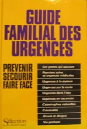 Couverture du produit · Guide familial des urgences