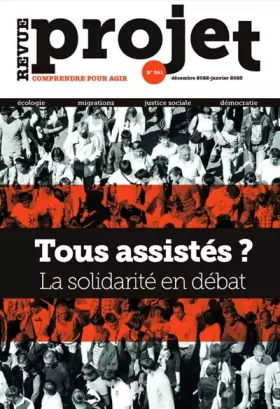 Couverture du produit · Revue Projet N°391 : Tous assistés ? La solidarité en débat - dec 2022