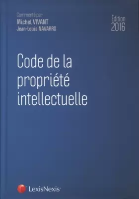 Couverture du produit · Code de la propriété intellectuelle