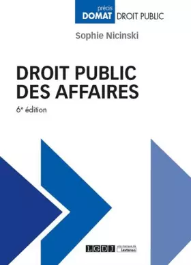 Couverture du produit · Droit public des affaires