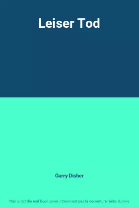 Couverture du produit · Leiser Tod