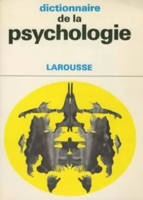 Couverture du produit · Dictionnaire Larousse de la psychologie