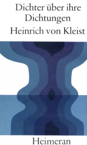 Couverture du produit · Dichter über ihre Dichtungen