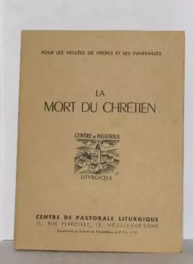 Couverture du produit · La mort du chrétien