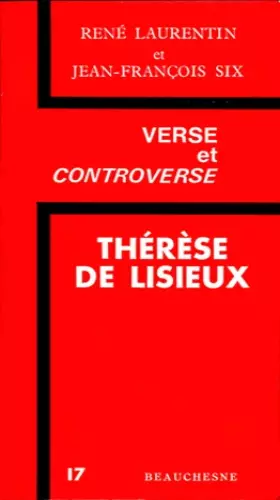 Couverture du produit · Thérèse de Lisieux